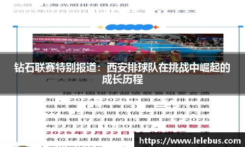 钻石联赛特别报道：西安排球队在挑战中崛起的成长历程