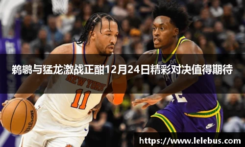鹈鹕与猛龙激战正酣12月24日精彩对决值得期待